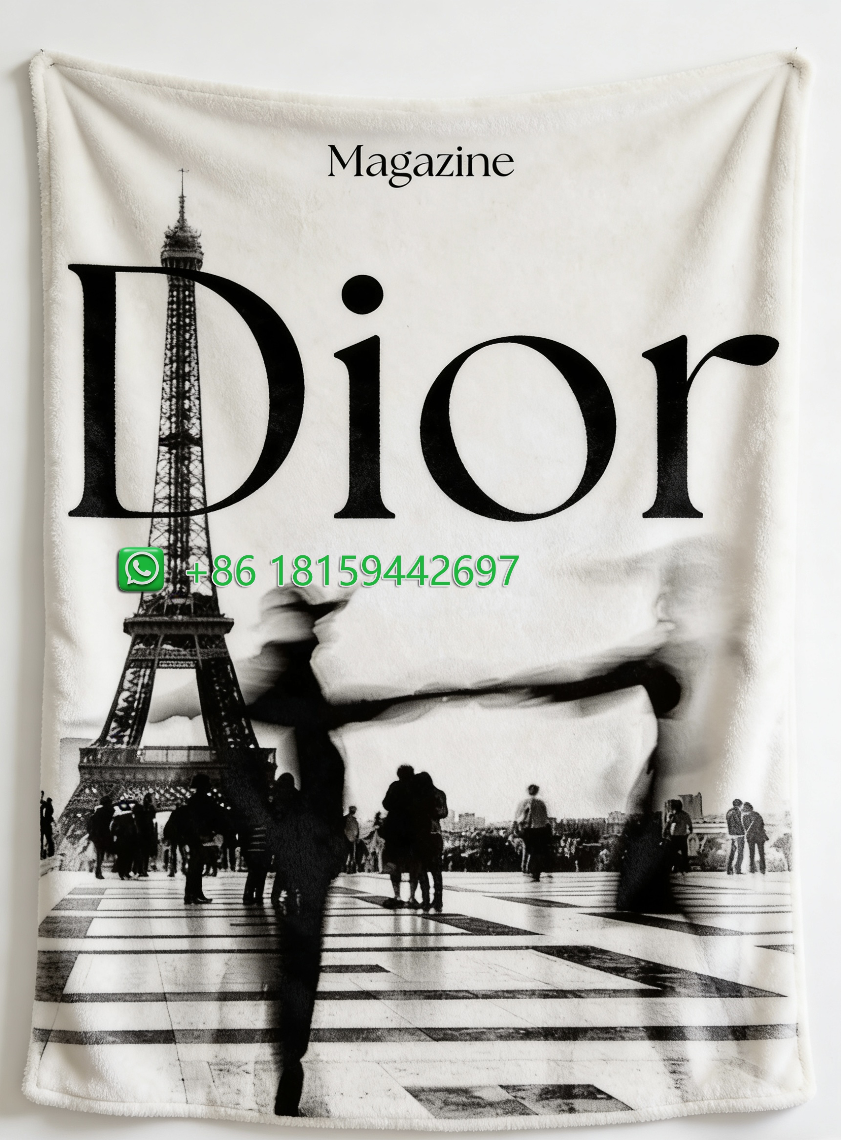 Dior Throw Blankets